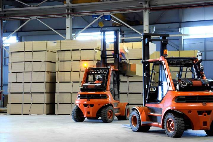 Manutention efficace et transfert de charges sur site