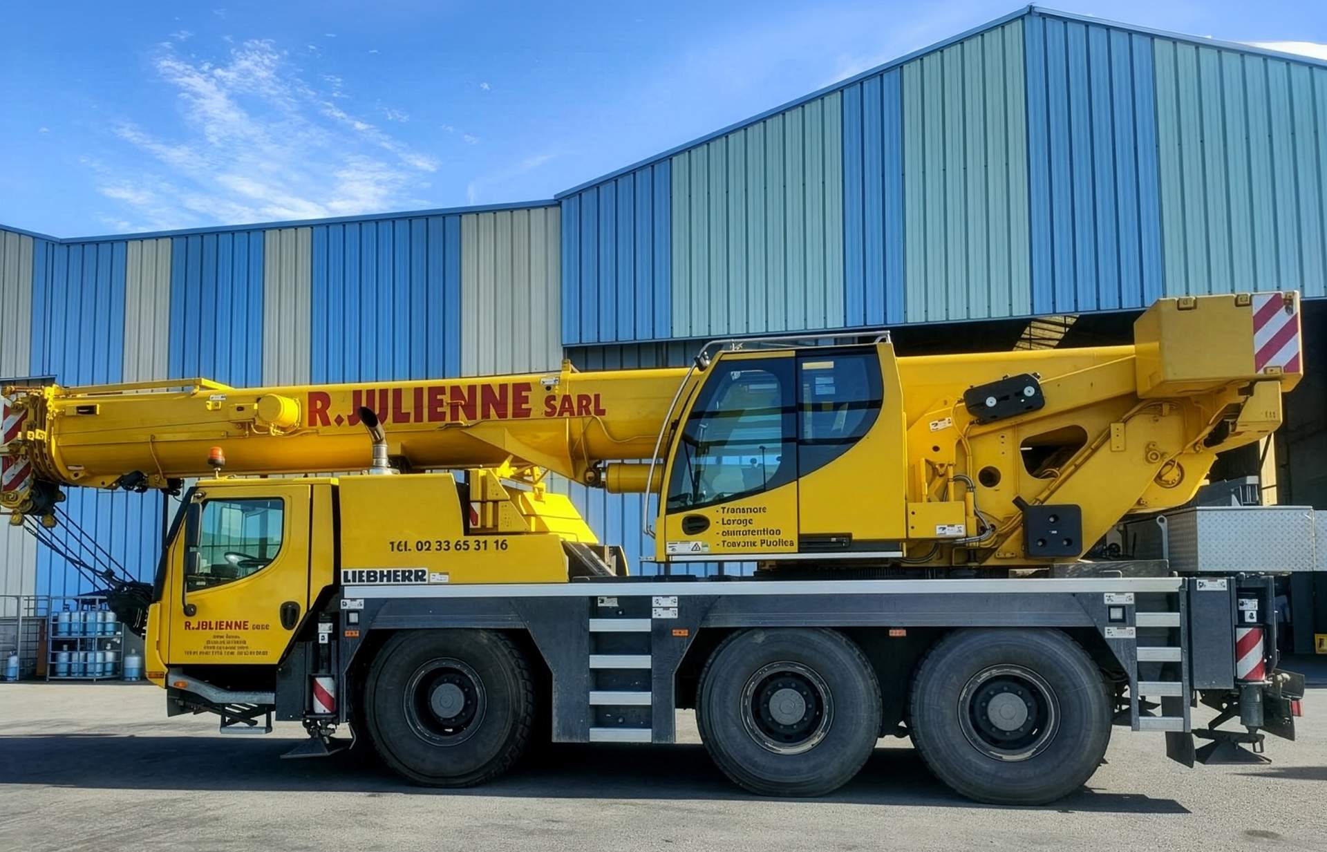 Levage par grue mobile Calvados